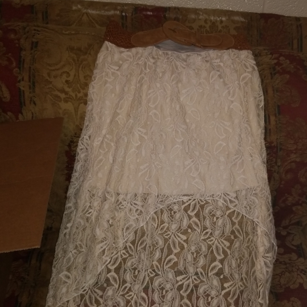 Hi low skirt